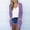 Purple, variant on Babysbule Winter Coats for Women Women's Women's Fashion Long Sleeve Stripe Printed Cardigan Casual Coat Tops/jacket
