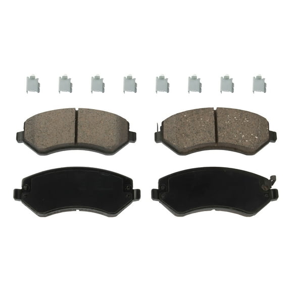 Brake Pad Set Compatible with 2003-2007 Chrysler Town and Country Front