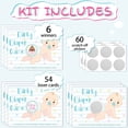 thumbnail image 3 of 60 PCS Baby Shower Scratch off Game Funny Raffle Cards Baby Shower Party Games Decorations, 3 of 6