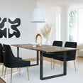 thumbnail image 5 of TOV Furniture Beatrix Black Velvet Side Chair with Gold Legs, 5 of 8