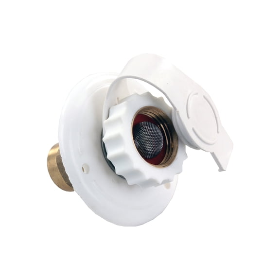 JR Products 62135 Plastic City Water Flange - 12" FPT x 3/4"