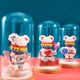 thumbnail image 5 of Modelo de juguete Building Block de astronauta BYDEAS con casco ligero de oso, 5 of 5