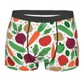 thumbnail image 5 of Uemuo Vegetables Pattern Men's Boxer Briefs,Trunk Anti-Chafing,Comfortable, Durable, and Stylish Underwear-Large, 5 of 9