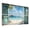 Color 3, variant on 8 Pack Art Acoustic Panels Sound Absorbing Beach Blue Coastal Sea View Seascape Style Open Door Ocean Sky Flowers Decorative Soundproof Wall Panels Self Adhesive for Bedroom Living Room 48"x32"