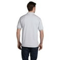 thumbnail image 2 of Hanes 5.2 oz. 50/50 ComfortBlend EcoSmart Jersey Knit Men Polo Ash Small, 2 of 3