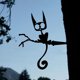 thumbnail image 5 of Metal Garden Stake Decoration Black Iron Ground Insert for Outdoor Yard Fence Courtyard Farm Flower Bed Weather Resistant, 5 of 6