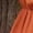 Rust Brown, variant on Rust Brown Plus Size Summer Dress With Short Sleeves, Waist Tie, And Side Slit