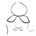 thumbnail image 3 of Unique Bargains 1 Pc Cute Frosted Animal Headbands for Women Blue Gray, 3 of 6
