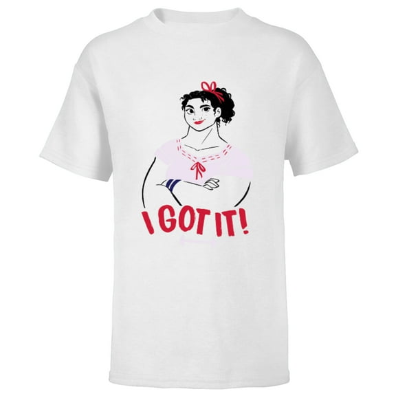 Disney Encanto Luisa Madrigal I Got It - Short Sleeve T-Shirt for Kids - Customized-White