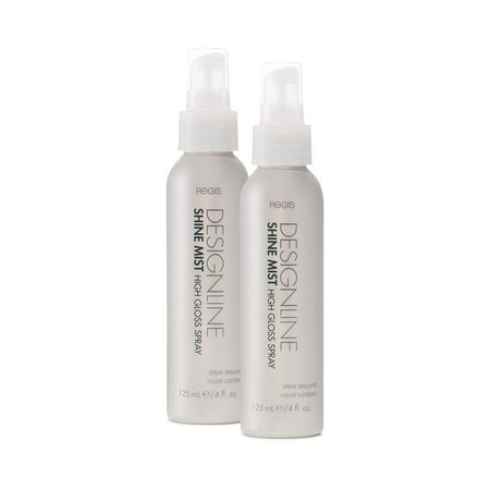 Shine Mist High Gloss Spray - Regis DESIGNLINE - Enhances and Prolongs Blowout Results while Delivering Long-Lasting Shine and Frizz-Free Smoothness for All Hair Types (2 Pack)