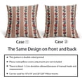 thumbnail image 5 of Patriotic Floral Pillow Covers 16x16 Set of 2 4th of July Red Blue Vintage Rustic Flower Striped Print Memorial Day Holiday Decorative Throw Pillow Cases Outdoor Neutral Farmhouse Sofa Bed Decor, 5 of 5
