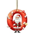 thumbnail image 2 of Home Decor Qwtwty 26 Letters Christmas Tree Decoration Pendant Christmas Tree Ornaments Personalized DIY Christmas Ornaments Christmas Decoration Xmas Tree Hanging Decor, 2 of 6