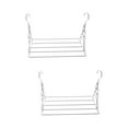 thumbnail image 6 of 2 Pieces Foldable Laundry Drying Rack Collapsible, 6 of 8