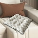 thumbnail image 5 of Cojines de asiento para uso doméstico - Cojín para tatami de sala de estar - Cojín para silla de invierno - Cojín para taburete de silla de comedor - Cojín de felpa de 16 pulgadas, 5 of 8