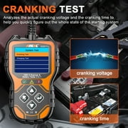 Ancel As200 Pro 2 في 1 Obd2 الماسح الضوئي + اختبار البطارية، فحص قارئ رمز المحرك أدوات تشخيص السيارات، تعزيز Obd Ii رمز القارئ 12 V بطارية السيارات اختبار الحمل