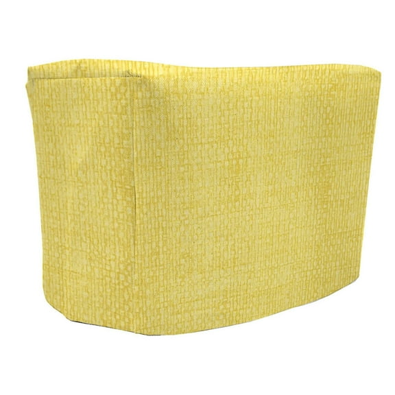 Faux Burlap Toaster Cover by Penny's Needful Things (4 Slice, Yellow)