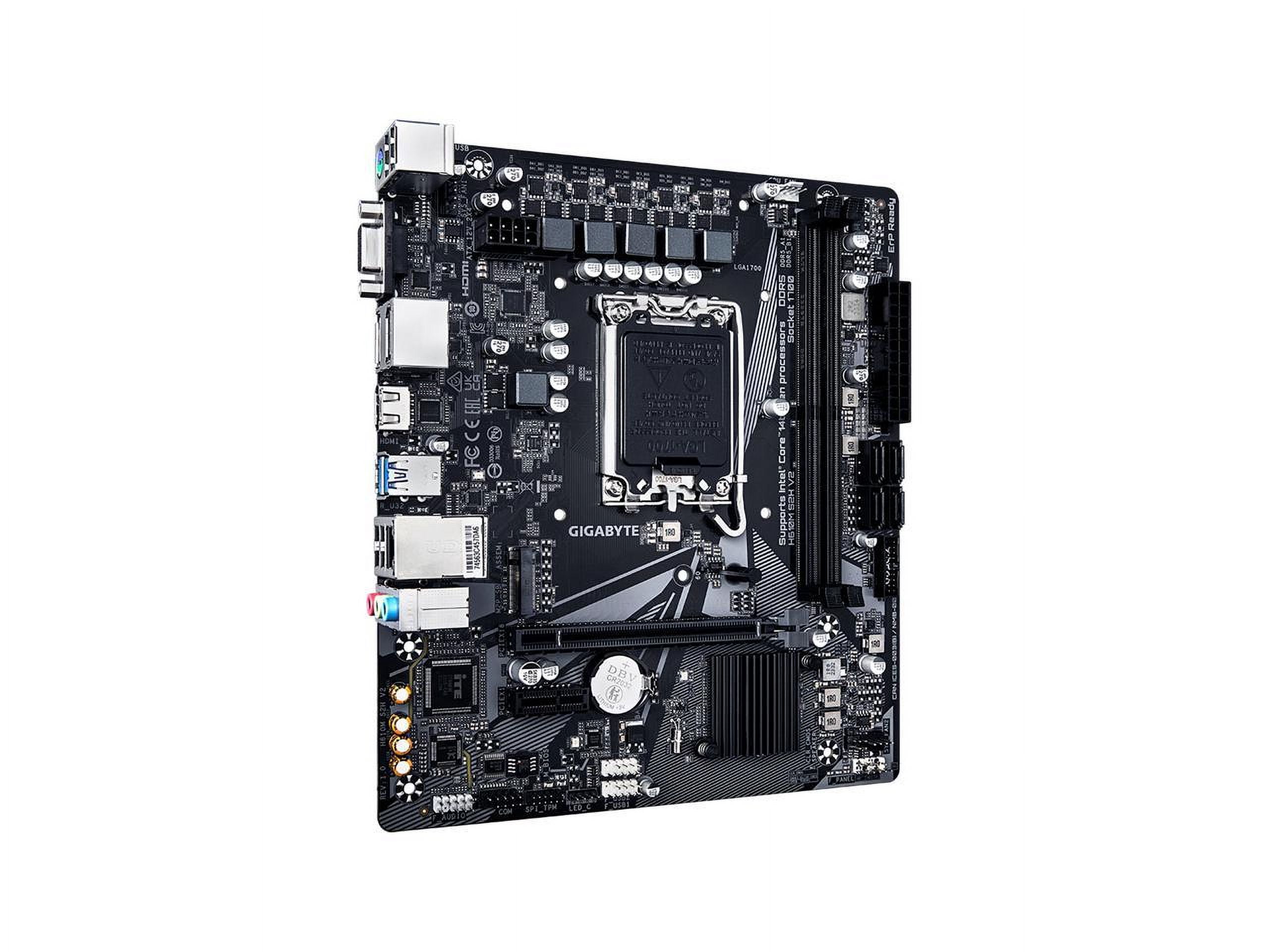 GIGABYTE H610MS2HV2 H610M S2H V2 Micro ATX Motherboard