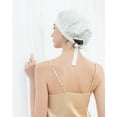 thumbnail image 3 of SusanSilk 100% Mulberry Silk Bonnet for Sleeping Double Layer Silk Sleep Cap With Tie Band 19 Momme Breathable Silk Hair Bonnet, 3 of 4