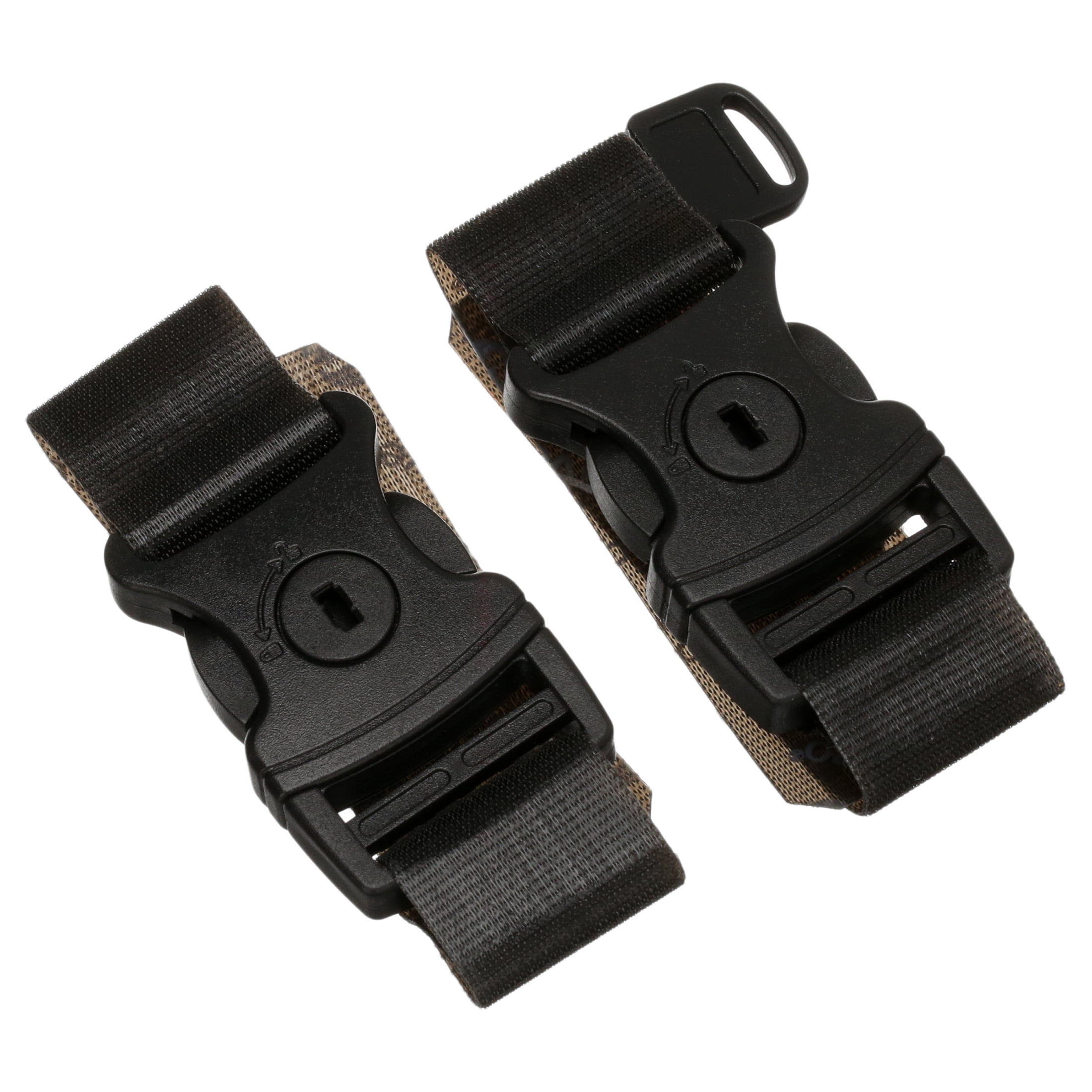LockingStraps Latch Baby Safety Lock for Refrigerator and Cabinets, Black, 2 Count