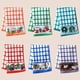 thumbnail image 1 of Servilletas de cocina, paños de cocina de microfibra estampados, 40 x 60 cm, multicolor, paquete de 6, 1 of 1