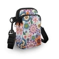 thumbnail image 3 of HELLHERO Leakproof Women Crossbody Bag Women Heart Pattern Polyester Outdoor Travel 4.33x1.97x7.09 2 Layers, 3 of 7