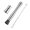 thumbnail image 4 of Kit de Martillo de Hielo de Palo de Cocctel, Diseño Ergonímico de Palo de Mezcla de Paletas de Acero Pulido inoxidable para la cocina para la cocina para el HOGAR, 4 of 8