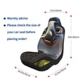 thumbnail image 5 of Pofeuu Joyful Animated Bird Print Automotive Car Seat Covers Flat Cloth Full Set Seat Covers,Car Seat Covers front seats for Cars Trucks and SUVs-2 PCS, 5 of 9