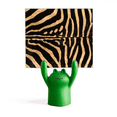 thumbnail image 1 of Zebra Feather Abstract Design Estante de notas, estante de ranas de animales de dibujos animados, 1 of 3