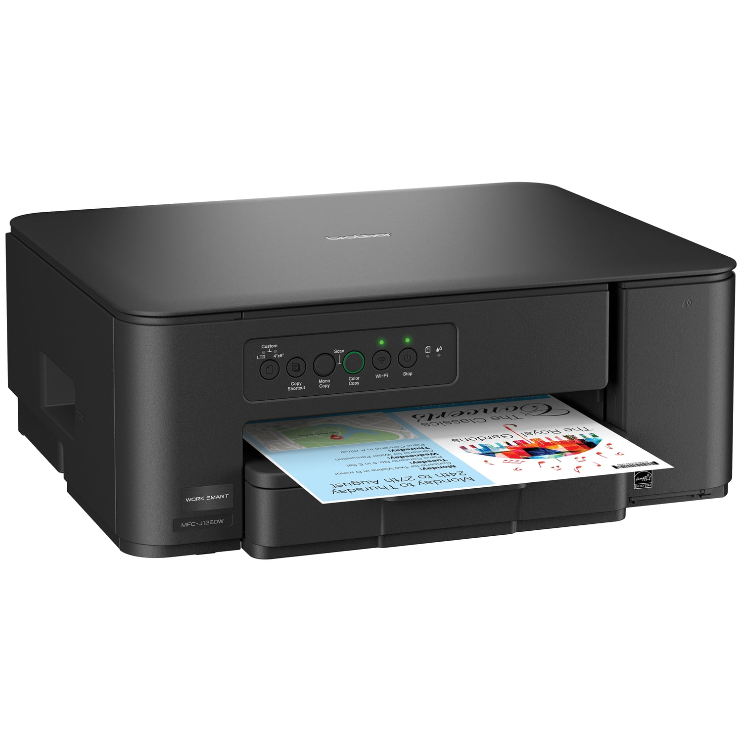 Brother Work Smart MFC-J1260W Wireless Color Inkjet All-in-One Printer