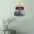 thumbnail image 5 of Fancy Recycle Here Sign (Blue) - Large, 5 of 5