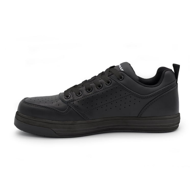 AIRWALK SAFETY Men s Arena Composite Toe EH Work Shoe Black Black AW6400 black black