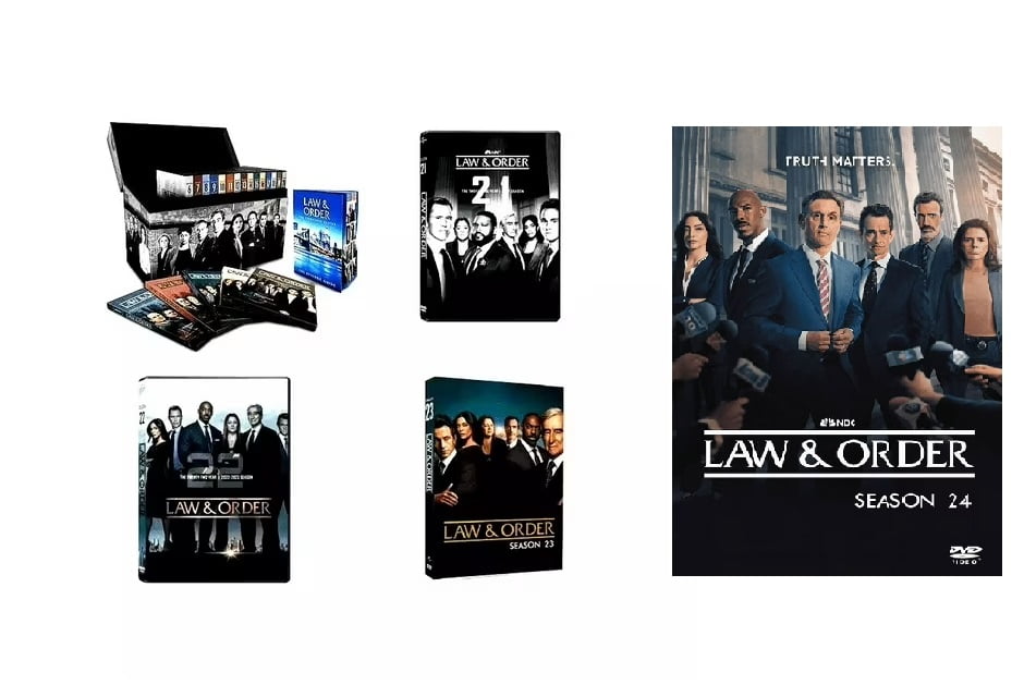 Law and Order: Complete Series Box Set Seasons 1-20 (DVD