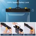 thumbnail image 6 of MATEPROX Large Waterproof Phone Pouch for Swimming, 10.5" 2 Packs Water Proof Phone Case Bag with Lanyard for 14/13/12/11/X Pro Max/Galaxy S22 Ultra(BK+PK), 6 of 8