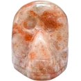 thumbnail image 2 of Sunstone Crystal Skull - Mini Skulls for Healing, 2 of 5