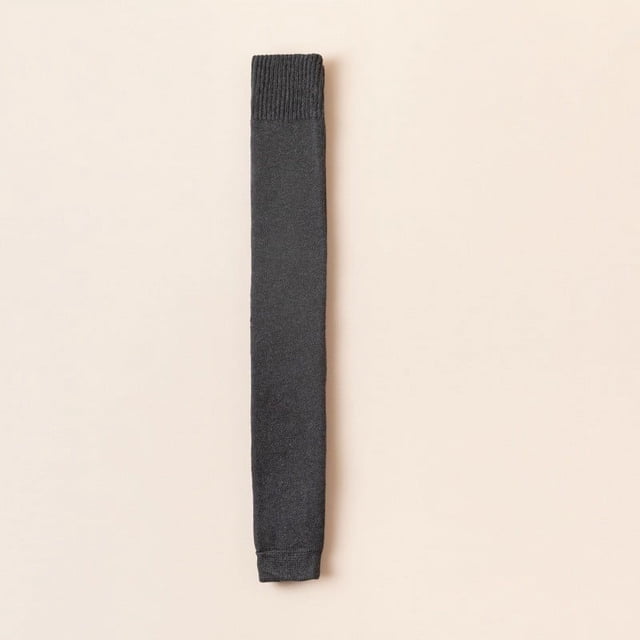 Calcetines largos hasta la rodilla con forro polar para mujer, gruesos, para otoño e invierno, cálidos, hasta la rodilla, para mujer