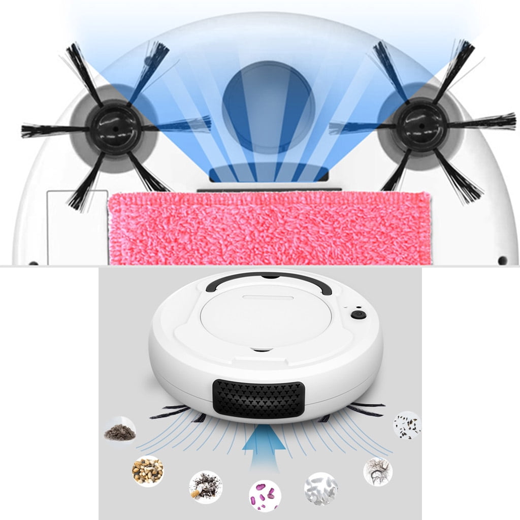 YIEMEEN Robot Vacuum Cleaner 1800Pa Robotic Vacuums Strong Suction Auto Floor Cleaner