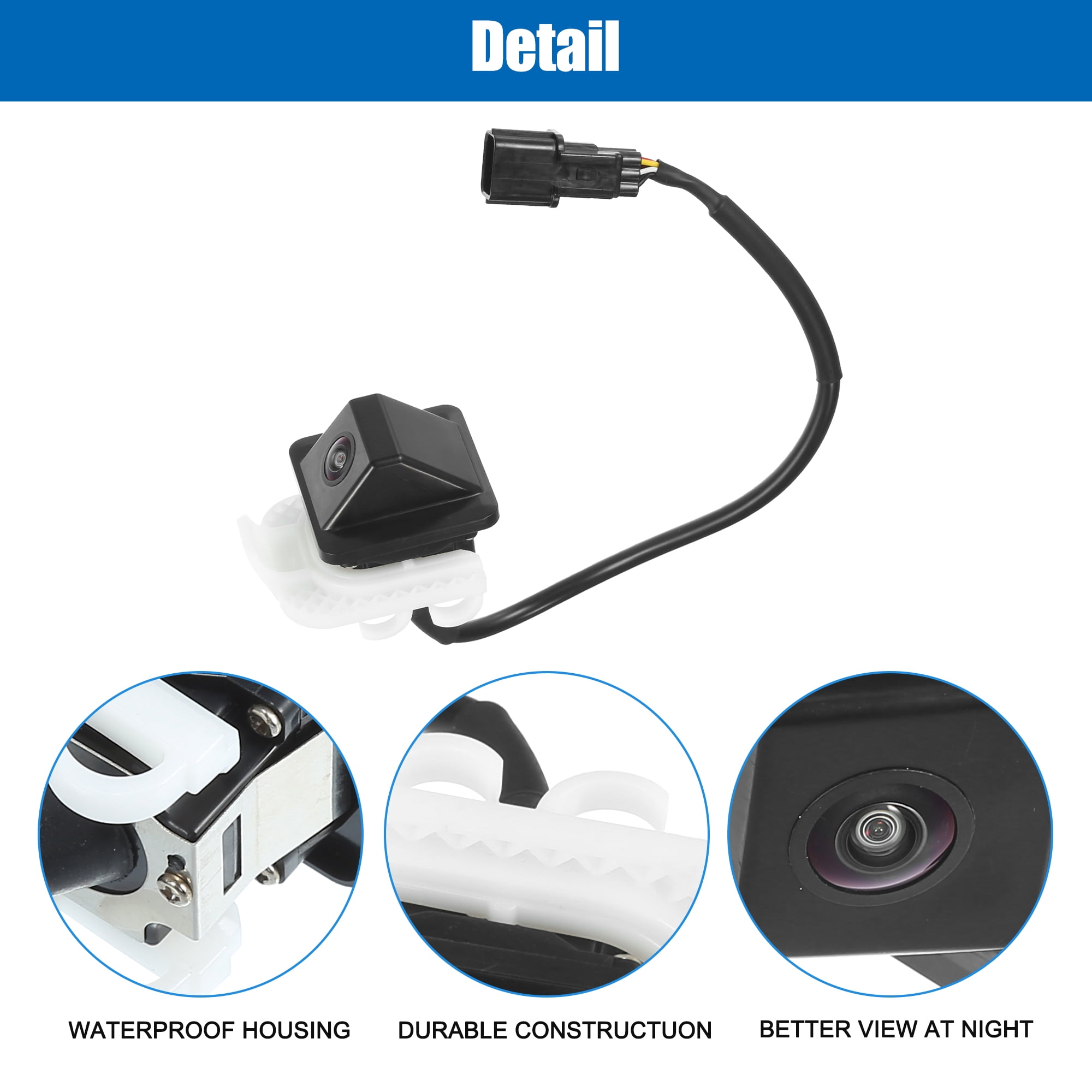 Unique Bargains Rear Camera Fit for Hyundai Elantra 2014-2016 No.957503X410