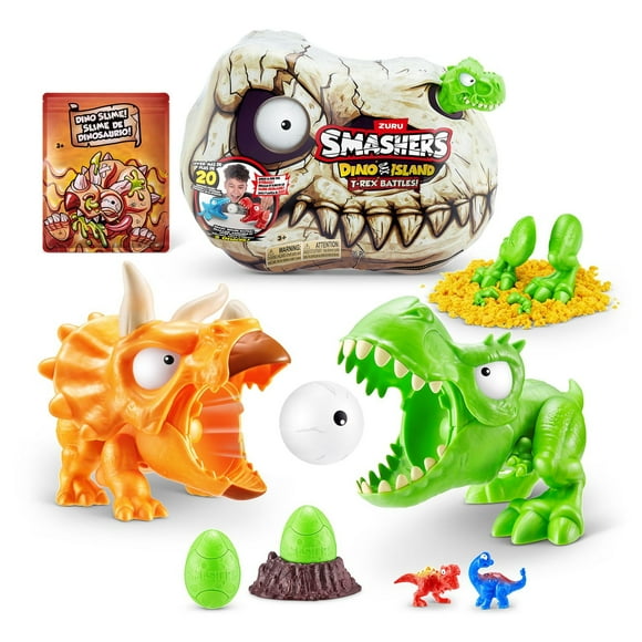 Smashers Dino Island T-Rex Battles Mini