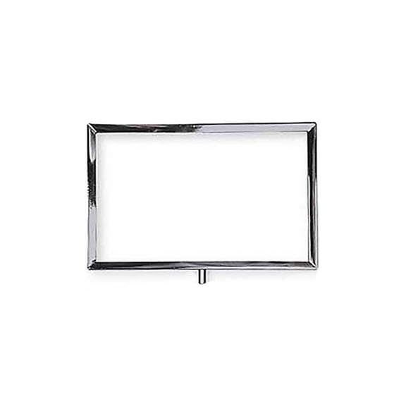 Large Stem Mount Metal Sign Holder  11"W x 7”H