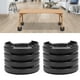 thumbnail image 1 of 8 Piezas Tapones para Patas de Silla Antideslizantes de Plástico Pies de Punta Redonda Protectores Antideslizantes para Sillas para Muebles Taburetes Mesas Sofás Anggrek Otros, 1 of 8