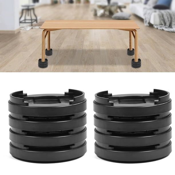 8 Piezas Tapones para Patas de Silla Antideslizantes de Plástico Pies de Punta Redonda Protectores Antideslizantes para Sillas para Muebles Taburetes Mesas Sofás ANGGREK Otros