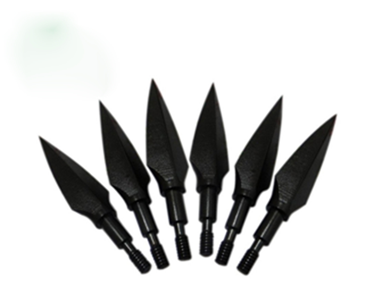 6PCS Glass Fiber Arrow Heads Willow Thread Broadhead for