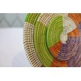 thumbnail image 3 of Woven Rustic Wall Art Hanging Plate Boho Chic Decor Decorative Fruit Handmade Basket Wicker Storage for Living Room Kitchen Farmhouse Set of 3 Multi-Color - Medium, 3 of 8