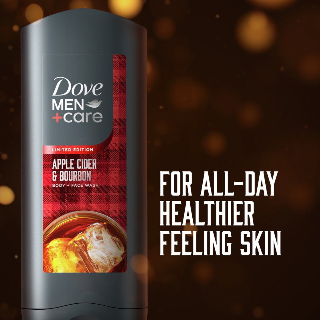 Dove Men+Care Limited Edition Body Wash Apple Cider & Bourbon, 18 oz