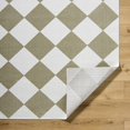 thumbnail image 3 of Mark&Day Washable Rugs, 3x7 Senior Modern Dusty Sage Runner Area Rug, Green Silver Carpet for Hallway, Kitchen, Bedroom or Living Room (2'7" x 7'3" Runner, Machine Washable), 3 of 5