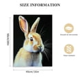 thumbnail image 2 of Nawypu  Rabbit 8 Canvas Art - Home Decor Wall Art Print Poster Painting Large, 2 of 5