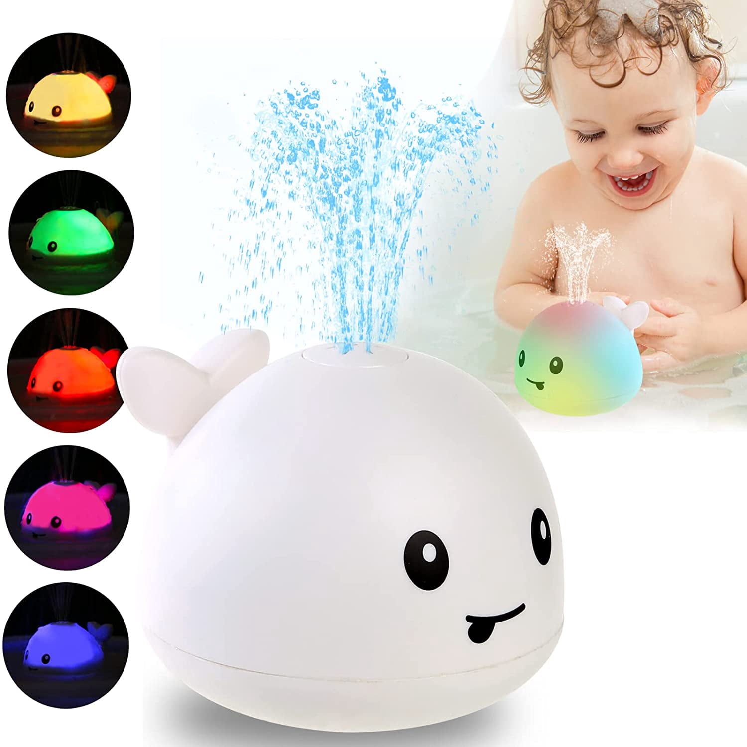 Bath Toys For Toddlers 1 3 Whale Spray Swimming Pool Toy For 1 5 Year 