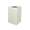 White, variant on Minimalist Square Open-top Trash Can, Household Double-layer Garbage Container Bin for Home Office