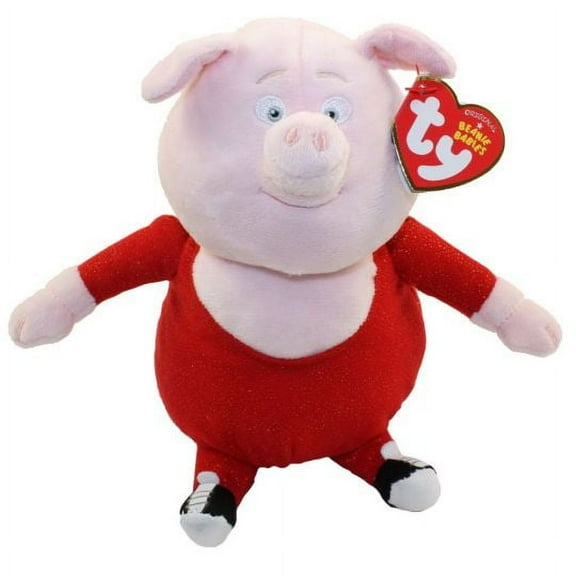 Ty Beanie Baby Gunter the Pig Stuffed Animals and Plush Toys