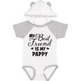 thumbnail image 3 of Inktastic My Best Friend is My Pappy with Hearts Boys or Girls Baby Bodysuit, 3 of 5